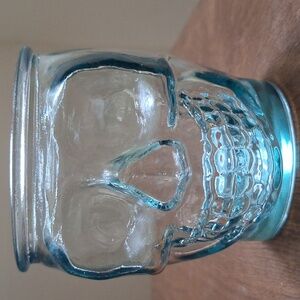 Set of 4 skull glasses